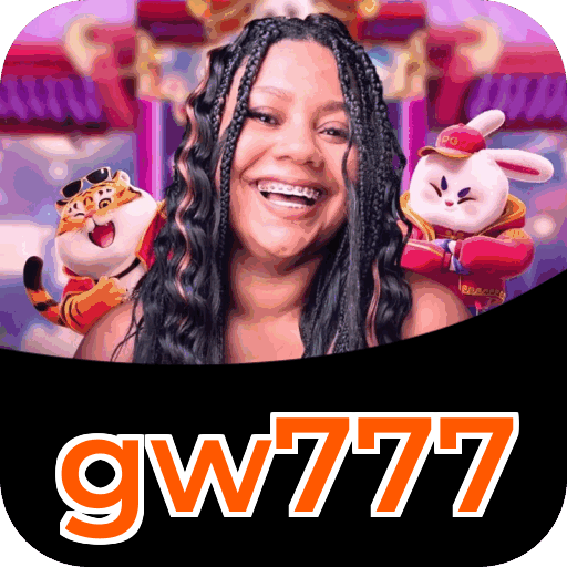 Interface do aplicativo gw777 mostrando jogos disponíveis no iOS e Android